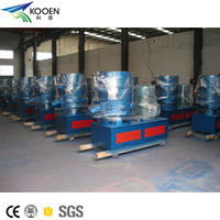 Machine d'agglomération automatique à grande vitesse pour films plastiques et fibres, pour matériaux PE, PP, PET