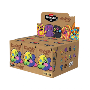 Peluche porte-clés FUGG'SLER Baby Tooth Monster Blind Box 100% officielle, jouet mignon et original, figurine en fourrure d'anime - Product Image 1