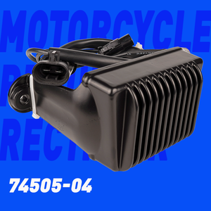 Regulador Rectificador de Voltaje para Motocicleta, Plástico Negro, Alta Calidad, Nuevo, 74505-04 CMT-HL261C Electra Glide Classic EFI FLHTCI FLHT - Product Image 1