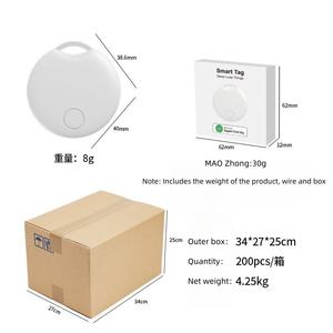 最新デザイン私のスマートな空気タグを見つけるキーファインダーロケーター財布荷物ペット追跡ミニGpsトラッカーIos - Product Image 3