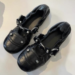 Zapatos Planos con Tachuelas Estilo Francés 2026, Zapatos Casuales Cómodos y Antideslizantes para Mujer - Product Image 2