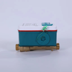 عداد مياه بالموجات فوق الصوتية مع اتصال GPRS وLoRa، وصلة نحاسية ملولبة، DN15، <span class=keywords><strong>M</strong></span>-BUS، R80، مسبق الدفع - Product Image 1