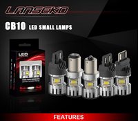 Ampoules LED CANBUS de haute qualité 1156 1157 7440 7443 3157 avec capot 28W 1500LM Anti-Hyper Flash et sans erreur pour ampoule de signalisation automobile