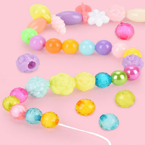 Kit Artigianali per Bambine: Gioielli Intrecciati, Giocattoli di Moda, Corda Elastica Intrecciata, Braccialetti Fai-da-Te, Collane, Regali per Feste di Compleanno, Giocattoli Educativi - Product Image 2