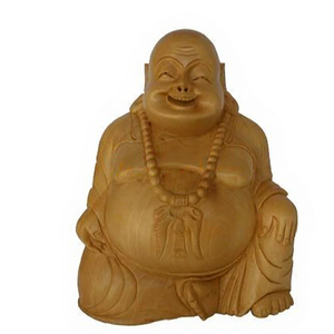 พระพุทธรูปหัวเราะแกะสลักด้วยมือจากรัฐราชสถาน - Product Image 1