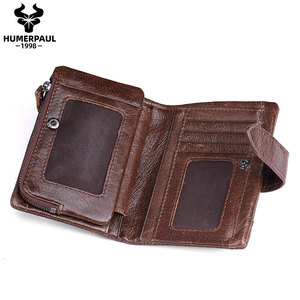 <span class=keywords><strong>Cartera</strong></span> de Cuero Genuino para <span class=keywords><strong>Hombre</strong></span> HUMERPAUL, con Portafolio, Monedero Pequeño, <span class=keywords><strong>Cartera</strong></span> de Cuero Personalizada - Product Image 3