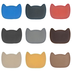 Tapis de litière double couche en EVA, imperméable et facile à nettoyer, forme tête de chien, MSD-ZC010 - Product Image 2