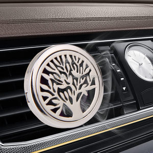 Grosir parfum aromaterapi Universal baja tahan karat Diffuser minyak esensial mobil untuk klip ventilasi - Product Image 5