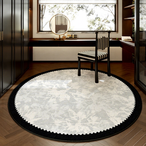 Alfombras de Dormitorio de Estilo Británico con Diseño de Plantas y Flores, Impermeables, de Poliéster Grueso, Resistentes a la Suciedad, de Pelo Medio, en Conjuntos - Product Image 2