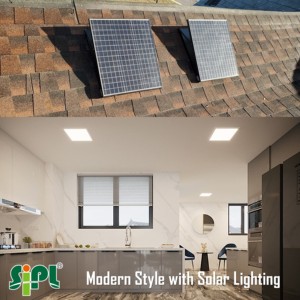 300x600mm Ultra-Thin Ceiling Embedded Solar LED Day <b>Light</b> Skylight <b>Indoor</b> Lighting Tools IP65 5000K for Home Office SIPL-SLS300- - Product Image 2