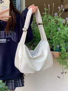 Sac à bandoulière en PU souple pour femmes, grande capacité, nouveau sac à bandoulière pour les déplacements quotidiens, sac bandoulière pour femmes - Product Image 6