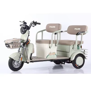 Motocyclette électrique à trois <span class=keywords><strong>roues</strong></span> à carrosserie ouverte personnalisée en gros 800W moteur batterie au plomb-acide homologuée pour l'exportation - Product Image 3