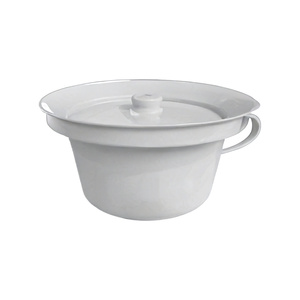 Durable Plastic Gray Water Bucket <b>Shower</b> <b>Chair</b> Water Pail for Wheeled Commode <b>Chair</b> Replacement Water Container - Product Image 1
