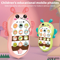 Jouets pour tout-petits jouet de téléphone portable musical pour bébé éducatif précoce avec deux langues