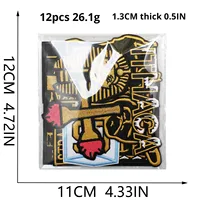 Nouveau patch brodé personnalisé Brotherhood avec transfert thermique pour vêtements