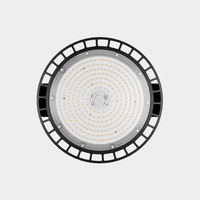 Lumière LED UFO industrielle à haute luminosité pour entrepôt, avec capteur de mouvement, dimmable, 100w 150w 200w