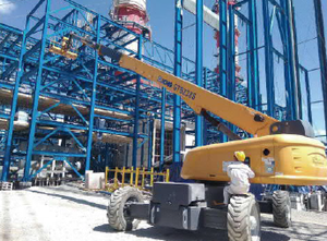 Elevador de neumáticos sólidos XCM G XGS28, telescópico de 28m, plataforma de trabajo aéreo - Product Image 4
