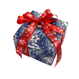 Wholesale 80g Christmas Coated <b>Paper</b> <b>Tissue</b> 43*300cm Gift Luxury Custom Packaging <b>Wrapping</b> <b>Paper</b> Roll - Product Image 1