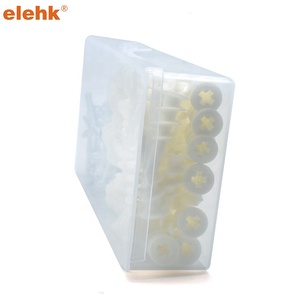 13x42mm #6-8x7/8 "Nylon nhựa Neo 50 bộ dụng cụ với Vít tự khoan vách thạch cao Neo kích thước đầy đủ nhựa rỗng tường cắm - Product Image 6