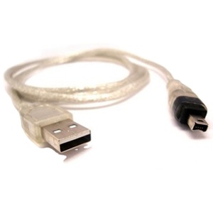 Câble adaptateur USB DV mâle vers Firewire IEEE 1394 4 broches mâle <span class=keywords><strong>iLink</strong></span> - Product Image 3