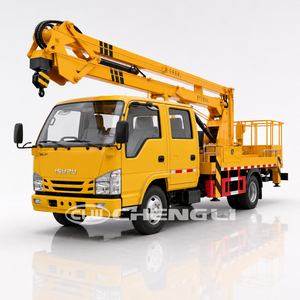 Camion nacelle Isuzu 18,5 m avec nacelle articulée et flèche pliante - Product Image 5