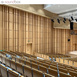 Muziekzaal Theater Geluidsisolatie Materialen Die De Geluidskwaliteit En Volheid Diffuser Paneel Verbeteren - Product Image 1