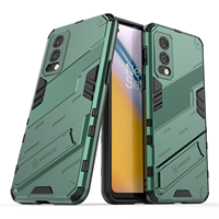 Coque de téléphone d'origine pour OnePlus Nord 2T avec béquille, étui neutre pour OnePlus Nord 2