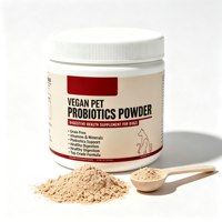 Poudre de Probiotiques Végétaliens pour Chiens : Soutien Digestif, Prébiotiques, Vitamines et Minéraux – Service OEM Marque Privée
