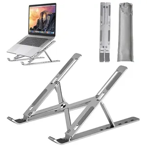 Aluminium Support verstellbare ergonomische Gerät Telefon und Computer Schreibtische tragbare faltbare Laptop-Ständer zum Verkauf