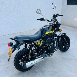 <span class=keywords><strong>Moto</strong></span> Super <span class=keywords><strong>Mini</strong></span> 150 Retro Bobber d'occasion, finition noire, phare LED rond, siège bas, idéale pour débutant, trajets urbains, <span class=keywords><strong>mini</strong></span> cruiser - Product Image 6