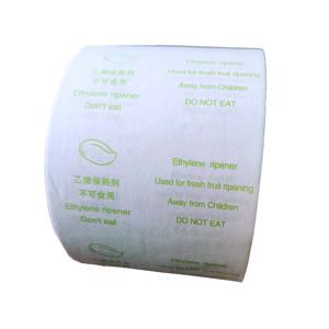 กระดาษเอทิลีนฮอร์โมนเคมีใช้ทางเคมีเอทิลีนเพื่อทำให้สุกด้านเดียวพิมพ์โลโก้แบบพิเศษ - Product Image 6