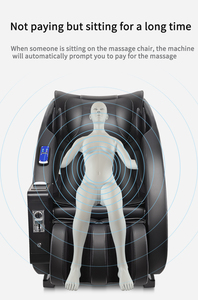 Luxuriöser, hochwertiger Zero-Gravity-Massagesessel mit Münz- und Bargeldautomat GraceSnow S5 90W 110-240V 50-60Hz für den Geschäftsgebrauch, Ganzkörpermassage - Product Image 6