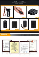 Localizador GPS GPRS para Motocicleta Mini, SinoTrack Impermeable IP67 ST-901, Corta Corriente Remoto por Cable, Rastreo en Tiempo Real