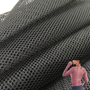 Tela de Malla Transpirable Personalizada en Blanco y Negro, Precio de Fábrica, 100% Poliéster de Punto, para Uso en la Industria de Prendas de Vestir para Exteriores - Product Image 5