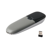 Lecteur de codes-barres portable sans fil 1D 2D, mini scanner manuel 2.4G/Bluetooth Wi-Fi avec interface BT et interface mobile