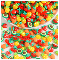 Vente en gros de figurines de fruits en résine réalistes, petites, bon marché, miniatures, produits alimentaires pour maison de poupée, jouets pour enfants, cadeaux en sachet surprise