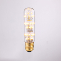Nouvelle Ampoule LED Effet Feu d'Artifice à Filament Edison Haute Luminosité 2026, Culot B22 A19 G125, Solaire 2200K, Globe, Conforme ROHS EMC FCC E26/E27 ETL