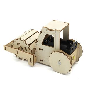 Kit éducatif scientifique électrique pour enfants OKYN-G5449, assemblage DIY, rouleau compresseur - Product Image 3