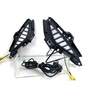 ไฟเดย์ไลท์ LED สำหรับรถยนต์ Byd Han EV ปี 2020 2021 ติดตั้งกับกันชนหน้า พร้อมไฟเลี้ยวและไฟตัดหมอก - Product Image 5