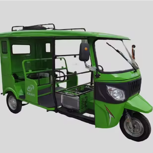 China Factory Custom EEC Low Price Closed 3 Wheels Passenger Tricycle <b>Gasoline</b> with Sunshade for Passenger Transport - Product Image 5