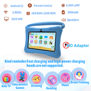 ベストセラー<span class=keywords><strong>7</strong></span>インチIWAWAキッズタブレットPCクアッドコア1024x600解像度学習機能完璧なクリスマスブラックフライデーギフト - Product Image 6