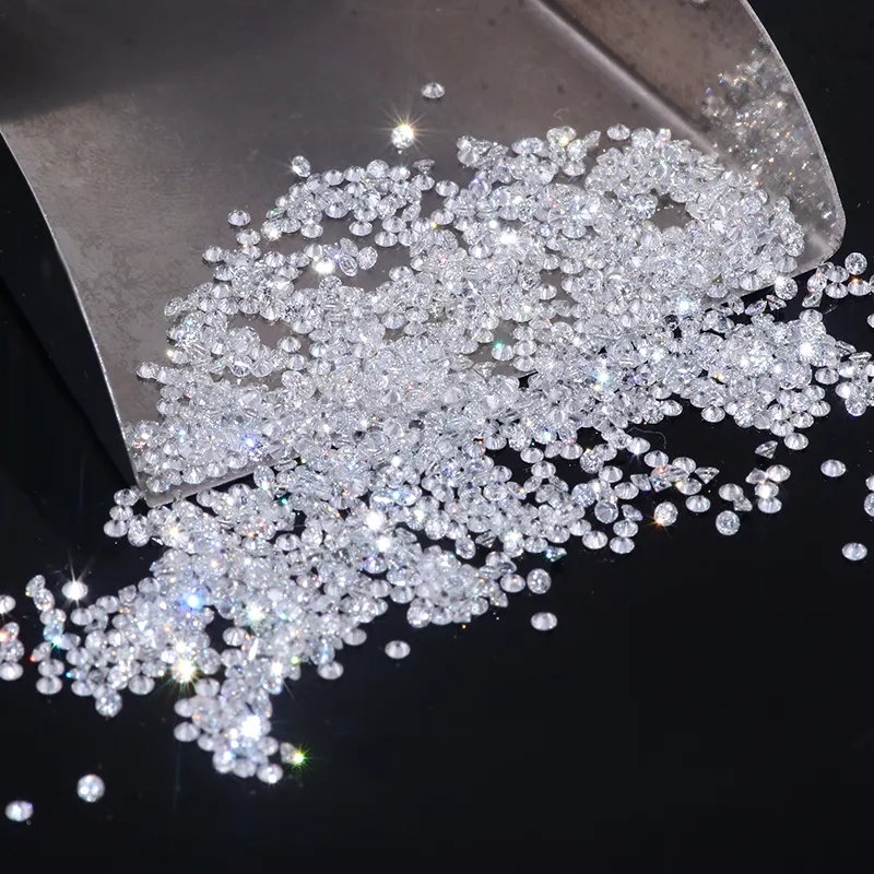 Melee cvd y hpht lab, 1,3mm a 1,8mm, Diamante cultivado, precio de color EF por quilate