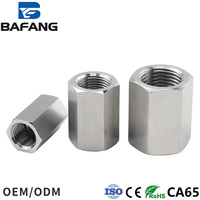 Écrou d'extension hexagonal à filetage interne en acier inoxydable 304, raccord hexagonal femelle pour tuyau