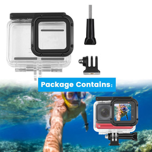 YEAH 60M/196FT coque de protection de plongée sous-marine boîtier étanche pour caméra <span class=keywords><strong>Insta360</strong></span> <span class=keywords><strong>ONE</strong></span> <span class=keywords><strong>RS</strong></span> <span class=keywords><strong>4K</strong></span> Edition - Product Image 6