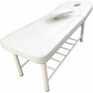 Cama de Masaje Simple, Inclinable, de Acero Inoxidable, para Belleza, Tatuajes, Masajes Corporales y Masajes de Cabeza - Product Image 1