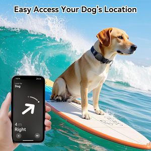 Soporte impermeable para collar de perro para Life360 Tile Mate Tracker, paquete de 2, cubierta de silicona duradera, antipérdida, color negro - Product Image 6