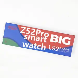 Z52Pro électronique Smartwatch 1.92 pouces Z52pro appareils portables série 8 sport Z52 Pro montre intelligente série 8 PK N8 T55 S8