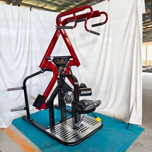 XOYOOU Fitness Gym Equipment Pulldown Force Machine Plaque de poids en métal Chargé Lat <span class=keywords><strong>Pull</strong></span> Down Type de chargeur moyen - Product Image 6