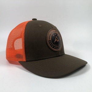 OEM Premium verano al aire libre algodón Unisex colorido estilo Popular Golf camionero sombrero marrón Richardson 112 camionero sombreros logotipo personalizado - Product Image 4