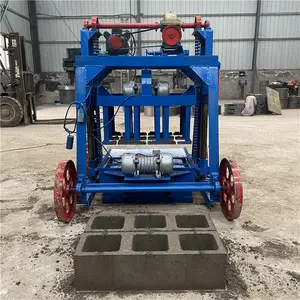Automatic moulding press Sand cinder cement paving brick making machine concrete block